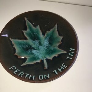 Blue Mountain Pottery Canada souvenir dish